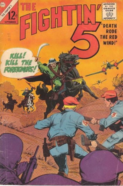 Fightin' 5  |  Issue#34 | Year:1965 | Series:  | Pub: Charlton Comics |
