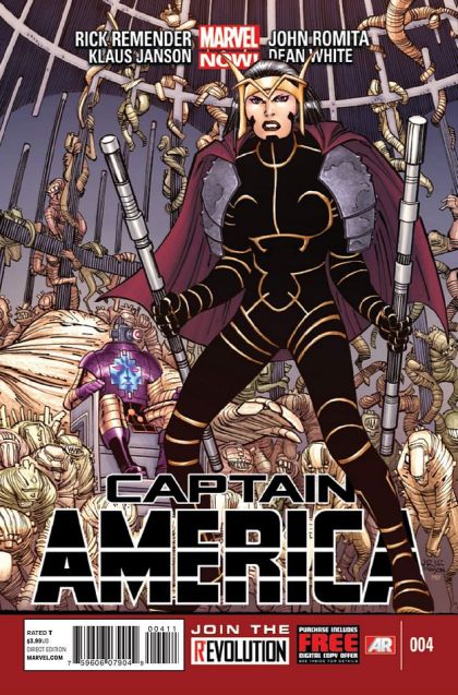 Captain America, Vol. 7 Castaway in Dimension Z, Chapter Four |  Issue#4A | Year:2013 | Series: Captain America | Pub: Marvel Comics | John Romita Jr. Regular
