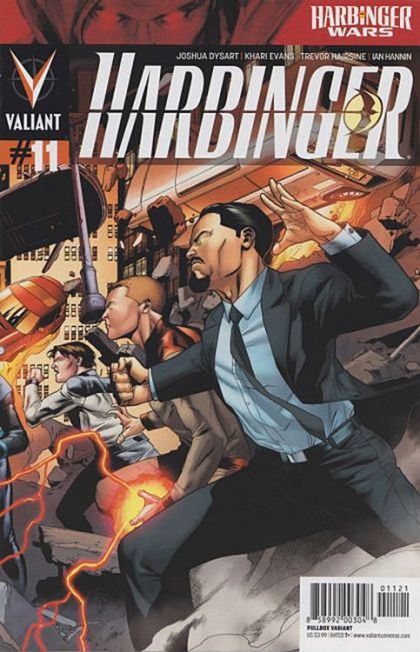 The Harbinger, Vol. 2 Harbinger Wars - Part 1 |  Issue#11B | Year:2013 | Series: Harbinger | Pub: Valiant Entertainment | Cvr B Pullbox Connecting Var Henry