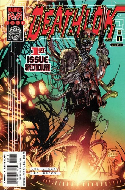 Deathlok, Vol. 3 The Crawl, Part One |  Issue#1A | Year:1999 | Series: Deathlok | Pub: Marvel Comics | Joe Quesada Regular
