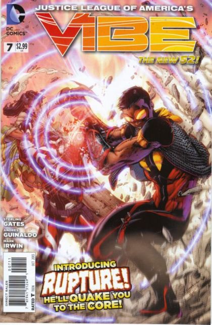 Justice League of America's Vibe We Band of Brothers |  Issue#7 | Year:2013 | Series: Justice League | Pub: DC Comics |