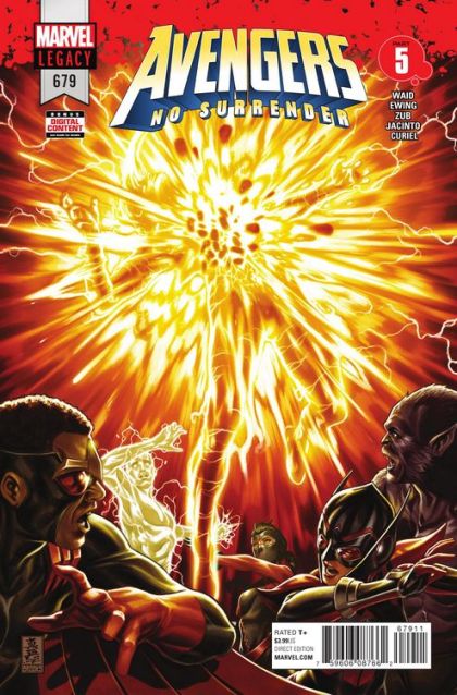 Avengers, Vol. 7 No Surrender, Part Five |  Issue#679A | Year:2018 | Series: Avengers | Pub: Marvel Comics | Mark Brooks Regular Cover