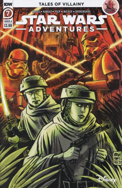 Star Wars Adventures (2020) The Princess and the Bog, A Twin Tale, Tales of Villainy |  Issue#7A | Year:2021 | Series: Star Wars | Pub: IDW Publishing | Regular Francesco Francavilla Regular
