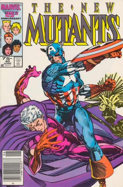 New Mutants, Vol. 1 Avengers Assemble |  Issue#40B | Year:1986 | Series: New Mutants | Pub: Marvel Comics |