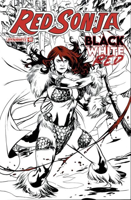 Red Sonja: Black, White & Red  |  Issue#1B | Year:2021 | Series:  | Pub: Dynamite Entertainment |