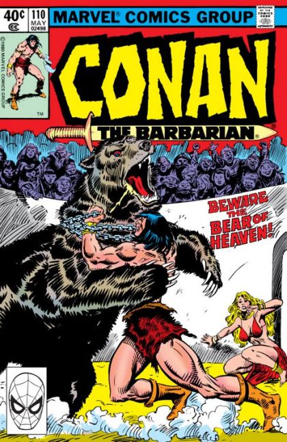 Conan the Barbarian, Vol. 1 Beware The Bear Of Heaven! |  Issue#110A | Year:1980 | Series: Conan | Pub: Marvel Comics |