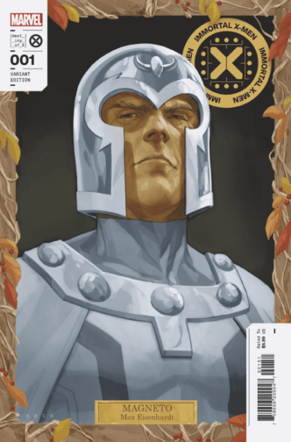 Immortal X-Men The Left Hand |  Issue#1E | Year:2022 | Series: X-Men | Pub: Marvel Comics | Phil Noto Quiet Council Variant