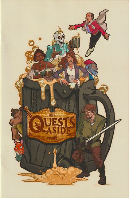 Quests Aside  |  Issue#1C | Year:2022 | Series:  | Pub: Vault Comics | Nathan Gooden Variant