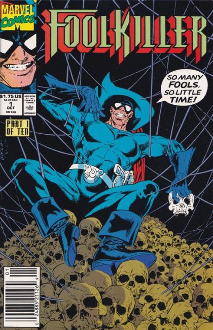 Foolkiller, Vol. 1 Mad...As In Angry |  Issue#1B | Year:1990 | Series: Foolkiller | Pub: Marvel Comics | Newsstand Edition