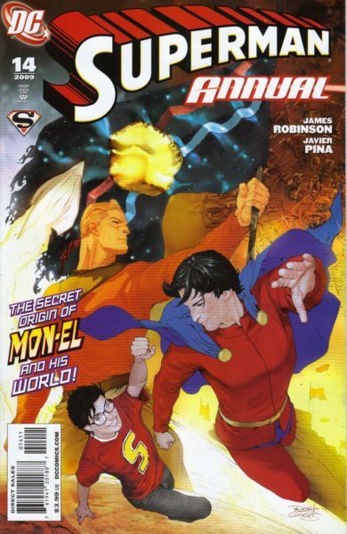 Superman, Vol. 1 Annual The History Lesson |  Issue#14 | Year:2009 | Series: Superman | Pub: DC Comics | Renato Guedes "2009 Annual" Regular Cover