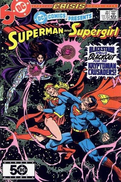 DC Comics Presents, Vol. 1 Crisis On Infinite Earths - Into The Valley of the Shadow... |  Issue#86A | Year:1985 | Series: DC Comics Presents | Pub: DC Comics | Direct Edition