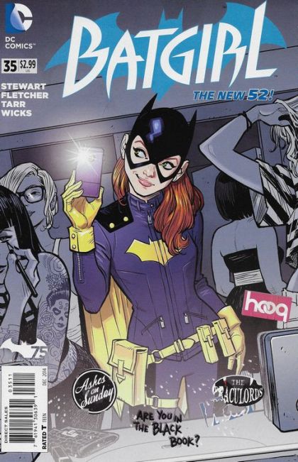 Batgirl, Vol. 4 Burned |  Issue#35A | Year:2014 | Series: Batgirl | Pub: DC Comics | Cameron Stewart Regular