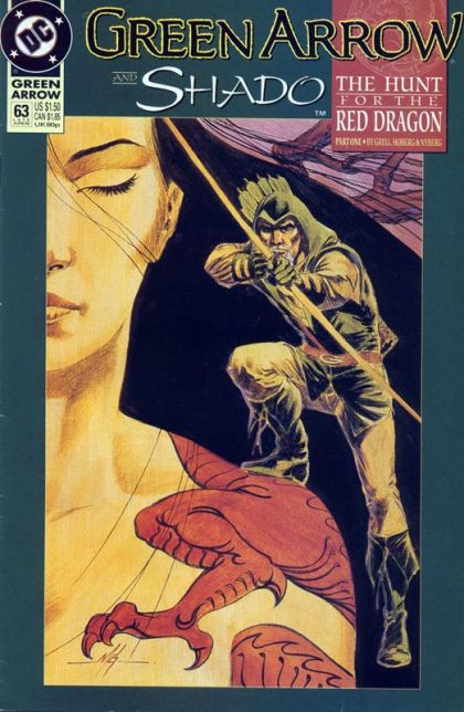 Green Arrow, Vol. 2 The Hunt for the Red Dragon, Part One |  Issue#63 | Year:1992 | Series: Green Arrow | Pub: DC Comics |