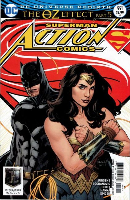 Action Comics, Vol. 3 The Oz Effect, Conclusion |  Issue#991C | Year:2017 | Series: Superman | Pub: DC Comics | Yanick Paquette	& Nathan Fairbairn Variant