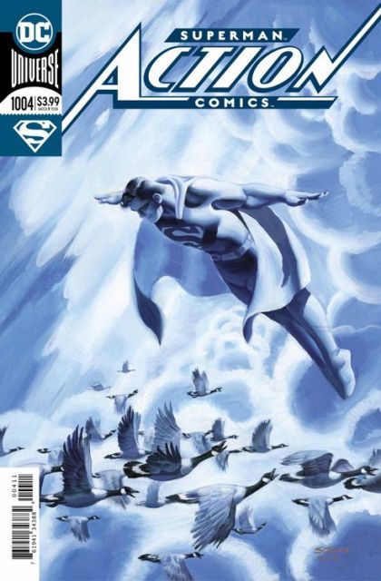 Action Comics, Vol. 3 Invisible Mafia, Part 4 |  Issue#1004A | Year:2018 | Series: Superman | Pub: DC Comics | Steve Rude Enhanced Foil Regular