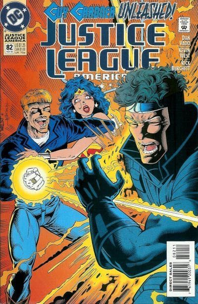 Justice League / International / America Guilty As Sin |  Issue#82A | Year:1993 | Series: Justice League | Pub: DC Comics | Direct Edition