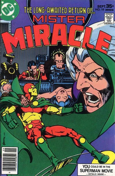 Mister Miracle, Vol. 1 It's All In The Mine |  Issue#19 | Year:1977 | Series: New Gods | Pub: DC Comics |