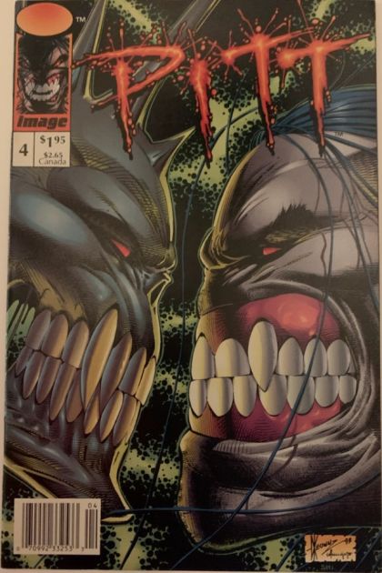 Pitt Daddy Dearest |  Issue#4B | Year:1994 | Series: Pitt | Pub: Image Comics | Newsstand Edition
