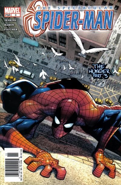 The Spectacular Spider-Man, Vol. 2 The Hunger, Part 3 |  Issue#3B | Year:2003 | Series: Spider-Man | Pub: Marvel Comics | Humberto Ramos Newsstand