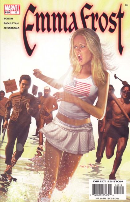 Emma Frost Bloom, Part 4: Mutie |  Issue#16A | Year:2004 | Series: X-Men | Pub: Marvel Comics | Greg Horn Regular