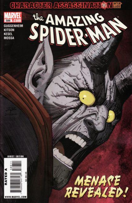 The Amazing Spider-Man, Vol. 2 Character Assassination, Interlude: Daddy's Little Girl |  Issue#586 | Year:2009 | Series: Spider-Man | Pub: Marvel Comics | John Romita Jr. Regular