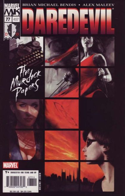 Daredevil, Vol. 2 The Murdock Papers, Part 2 |  Issue#77A | Year:2005 | Series: Daredevil | Pub: Marvel Comics | Direct Edition