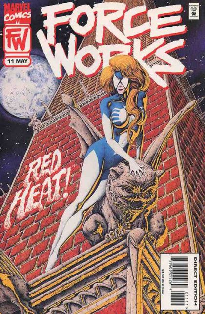 Force Works Red Heat |  Issue#11A | Year:1995 | Series: Force Works | Pub: Marvel Comics | Direct Edition
