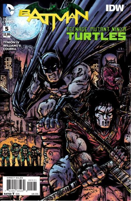 Batman / Teenage Mutant Ninja Turtles Deadly Mutant Arkham Inmates |  Issue#5B | Year:2016 | Series:  | Pub: DC Comics | 50 Copy Incentive