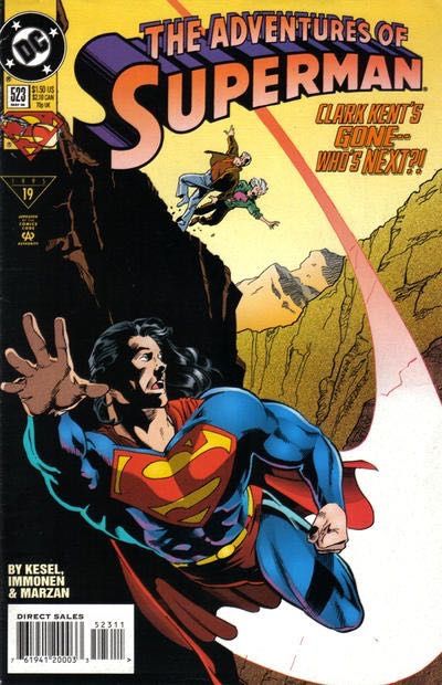 The Adventures of Superman The Hit |  Issue#523A | Year:1995 | Series: Superman | Pub: DC Comics | Direct Edition