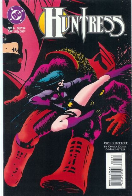 Huntress, Vol. 2 Maelstrom |  Issue#4A | Year:1994 | Series: Huntress | Pub: DC Comics | Direct Edition