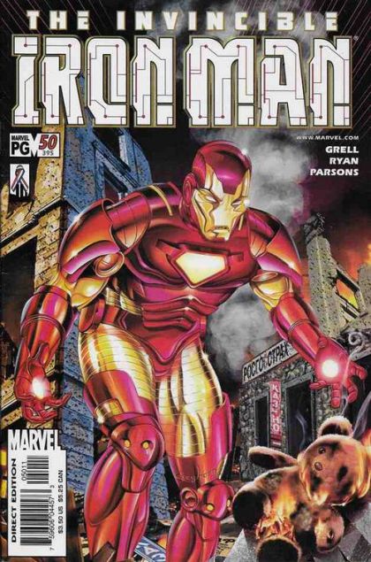 Iron Man, Vol. 3 TinMan |  Issue#50A | Year:2002 | Series: Iron Man | Pub: Marvel Comics | Direct Edition