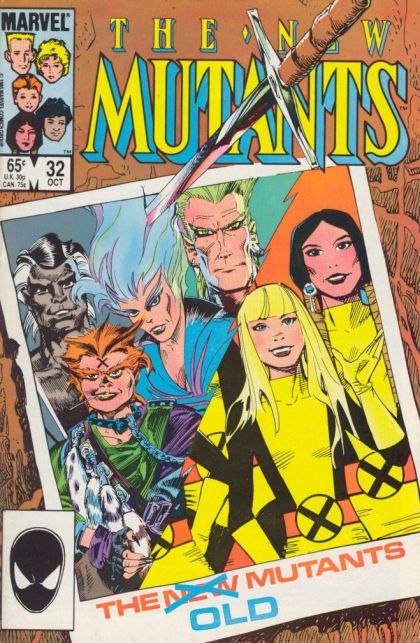 New Mutants, Vol. 1 To the Ends of the Earth |  Issue#32A | Year:1985 | Series: New Mutants | Pub: Marvel Comics | Direct Edition