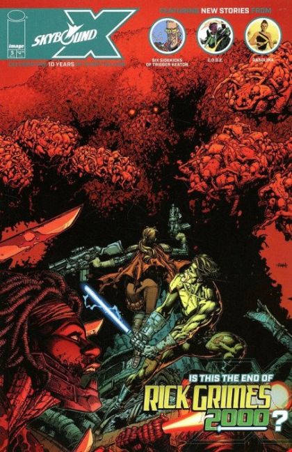 Skybound X Rick Grimes 2000 / Six Sidekicks of Trigger Keaton / C.O.D.E. / Gasolina |  Issue#5A | Year:2021 | Series:  | Pub: Image Comics | David Finch Regular Cover