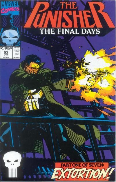 The Punisher, Vol. 2 The Final Days |  Issue#53A | Year:1991 | Series: Punisher | Pub: Marvel Comics | Direct Edition