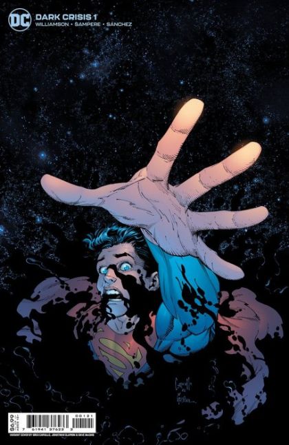 Dark Crisis, Vol. 1 Dark Crisis - Chapter One: The Justice League is Dead |  Issue#1B | Year:2022 | Series:  | Pub: DC Comics | Greg Capullo Card Stock Variant