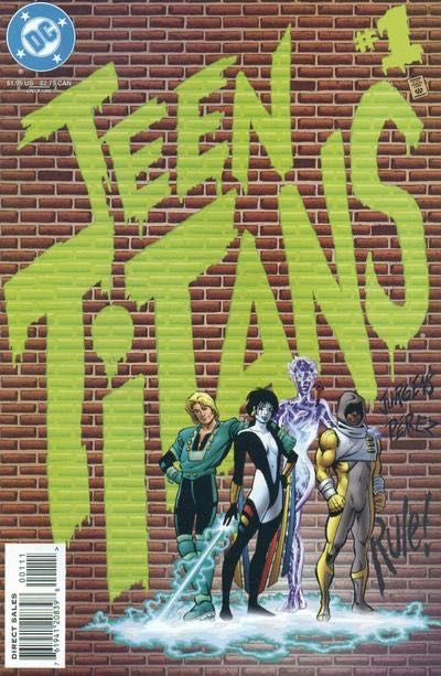 Teen Titans, Vol. 2 Titan's Children, Titan's Children part 1 |  Issue#1A | Year:1996 | Series: Teen Titans | Pub: DC Comics | Direct Edition