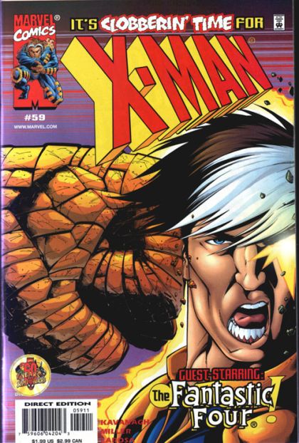 X-Man Part 3 |  Issue#59 | Year:1999 | Series: X-Men | Pub: Marvel Comics |