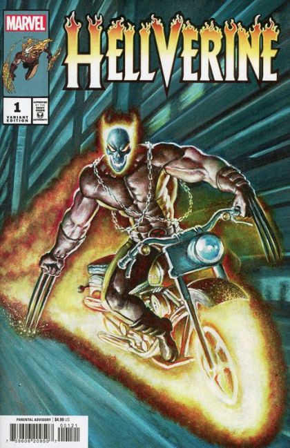 Hellverine, Vol. 1  |  Issue#1B | Year:2024 | Series:  | Pub: Marvel Comics | Mark Texeira Variant