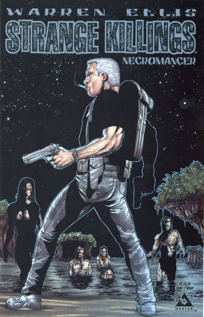 Strange Killings: Necromancer  |  Issue#1B | Year:2004 | Series: Strange Killings | Pub: Avatar Press | Mike Wolfer Wraparound Cover