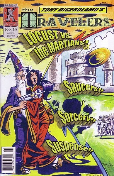 The Travelers Locust vs. The Martians! |  Issue#15 | Year:2002 | Series:  | Pub: Kenzer and Company |