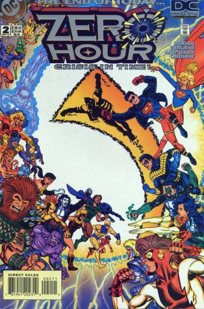 Zero Hour: Crisis in Time Zero Hour - Zero Hour Part 3 |  Issue#2A | Year:1994 | Series: Zero Hour | Pub: DC Comics | Direct Edition