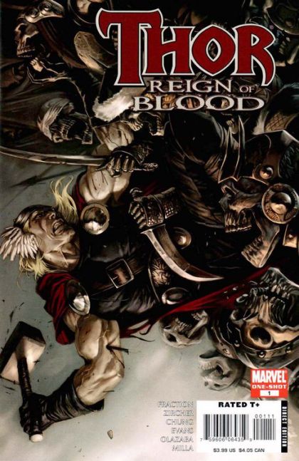 Thor: Reign of Blood  |  Issue#1A | Year:2008 | Series: Thor | Pub: Marvel Comics | Direct Edition
