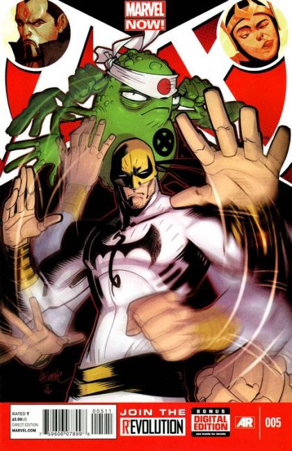 A+X Iron Fist: Doop / Loki: Mister Sinister |  Issue#5A | Year:2013 | Series:  | Pub: Marvel Comics | Regular David Lafuente Cover