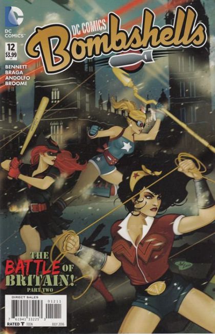 DC Comics: Bombshells The Battle of Britain, Part 2 |  Issue#12 | Year:2016 | Series:  | Pub: DC Comics |