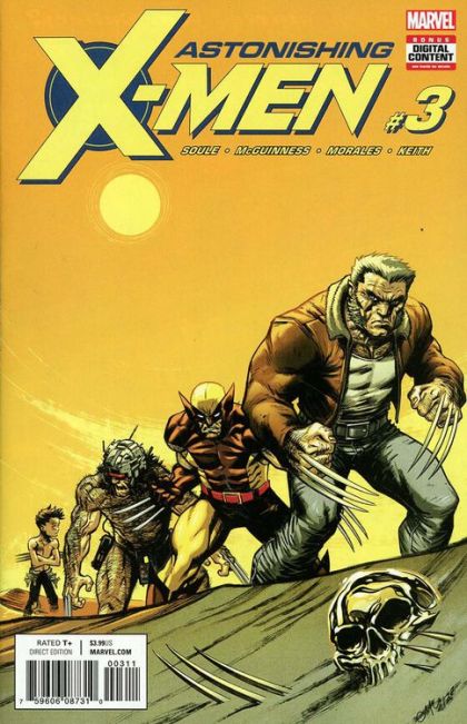 Astonishing X-Men, Vol. 4 Life of X, Part Three |  Issue#3A | Year:2017 | Series:  | Pub: Marvel Comics | Ed McGuinness Regular Cover