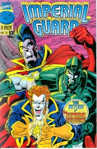 Imperial Guard A Mad God Awakens |  Issue#3A | Year:1997 | Series: X-Men | Pub: Marvel Comics | Direct Edition