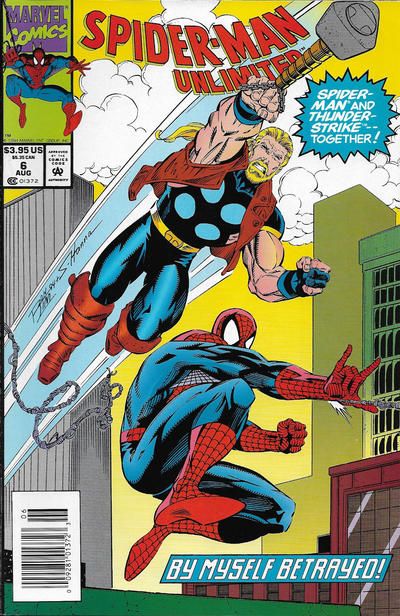 Spider-Man Unlimited, Vol. 1 People Like Us; Lives at Risk; Unnecessary Roughness |  Issue#6B | Year:1994 | Series: Spider-Man | Pub: Marvel Comics |