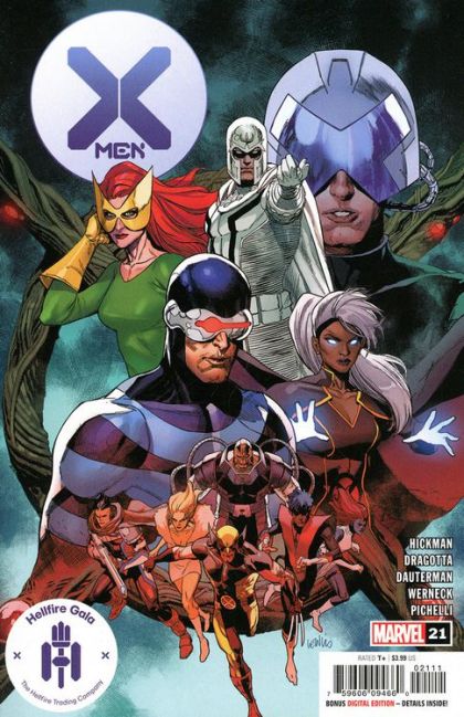 X-Men, Vol. 4 Hellfire Gala - The Beginning |  Issue#21A | Year:2021 | Series:  | Pub: Marvel Comics | Regular Leinil Francis Yu Cover