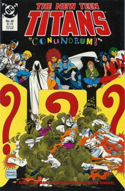 The New Teen Titans, Vol. 2 Round Holes & Square Pegs |  Issue#40 | Year:1988 | Series: Teen Titans | Pub: DC Comics |