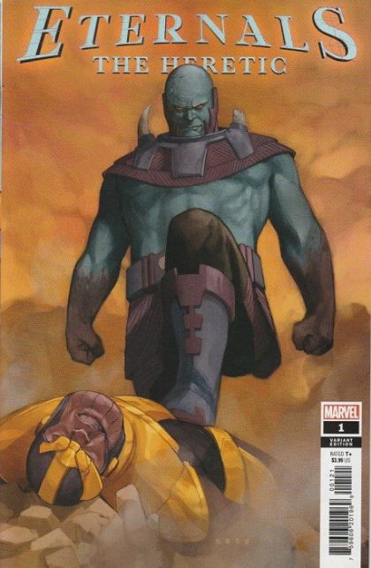 Eternals: The Heretic Thanos' Grandfather |  Issue#1B | Year:2022 | Series:  | Pub: Marvel Comics | Phil Noto variant